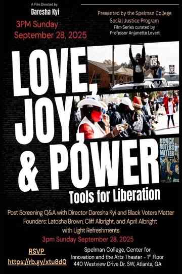 Love, Joy & Power: Tools for Liberation Poster