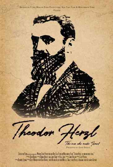 Theodor Herzl: The Man Behind Israel Poster