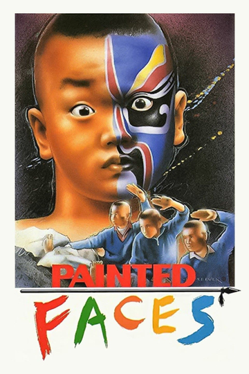 Painted Faces Poster