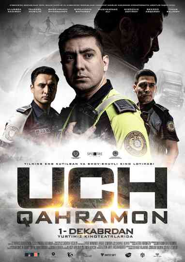 Uch qahramon Poster