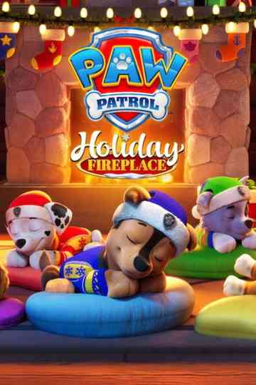 Paw Patrol - Holiday Fireplace Poster