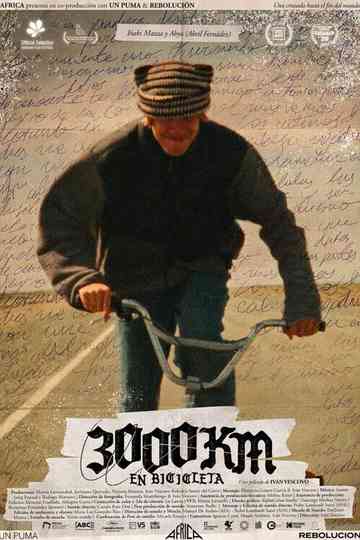 3000 km by Bike Poster