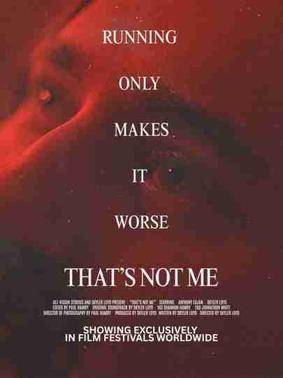 That's Not Me Poster
