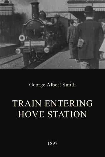Train Entering Hove Station Poster