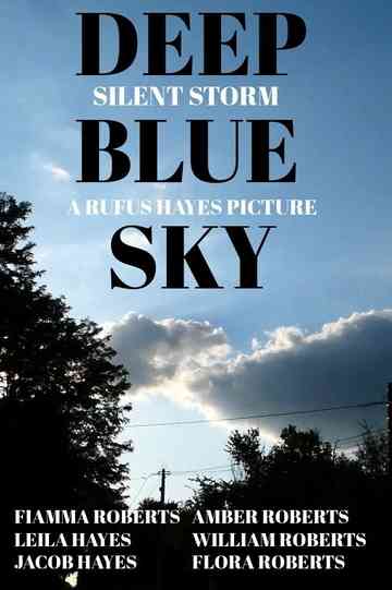 Deep Blue Sky Poster