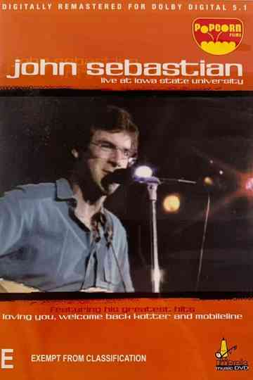 John Sebastian - Live at Iowa State University Poster