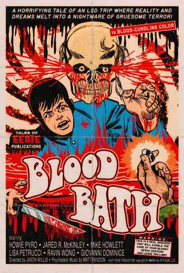 Blood Bath - Tales of Eerie Publications Poster