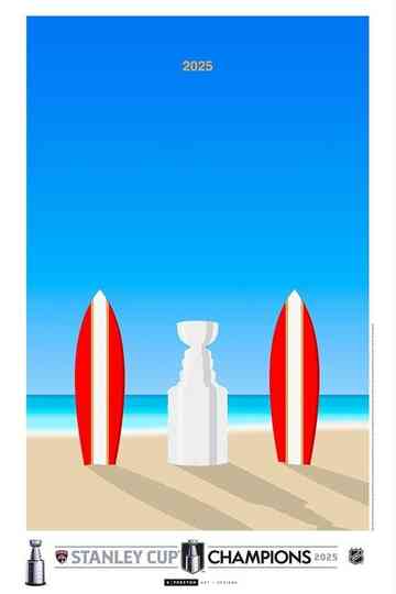 Florida Panthers' 2025 Stanley Cup Championship Film Poster