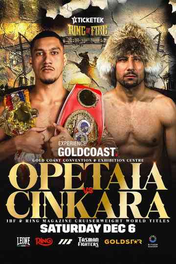 Jai Opetaia vs. Huseyin Cinkara Poster