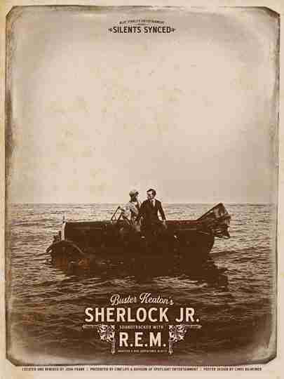 R.E.M x Buster Keaton's Sherlock Jr Poster