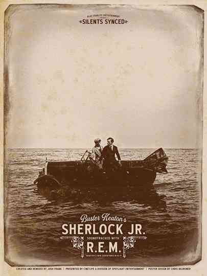 R.E.M x Buster Keaton's Sherlock Jr Poster