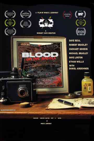 Blood On The Saddle Poster