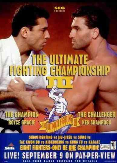 UFC 3: The American Dream Poster