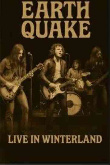 Earth Quake: Live in Winterland Poster