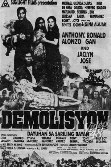 Demolisyon: Dayuhan sa sariling bayan Poster