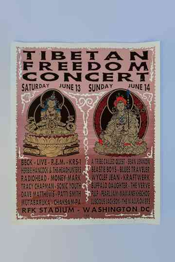 Tibetan Freedom Concert Poster