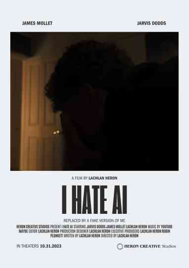 I Hate AI Poster