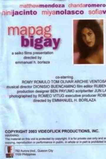 Mapagbigay Poster