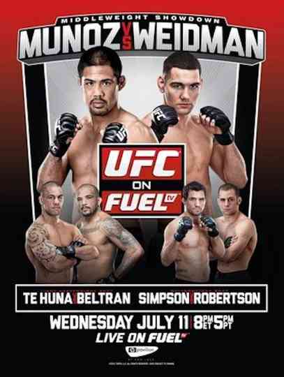 UFC on Fuel TV 4: Munoz vs. Weidman Poster