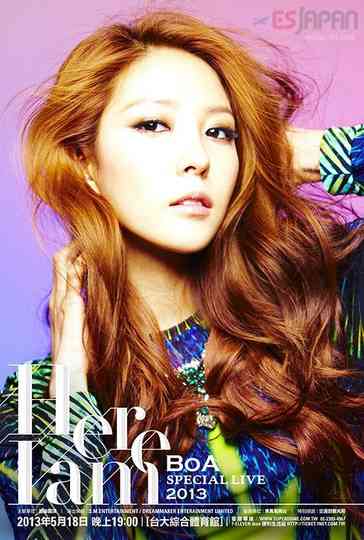 BoA - SPECIAL LIVE 2013 Here I am Poster