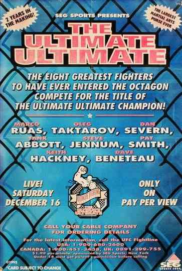 UFC 7.5: The Ultimate Ultimate Poster