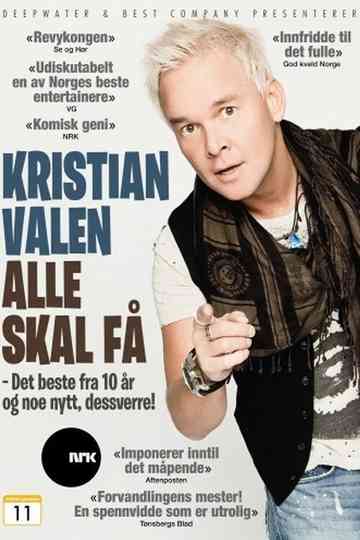 Kristian Valen - Alle skal få Poster