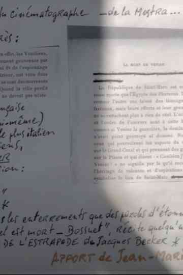 Venezia 70 - Future Reloaded, Jean-Marie Straub Poster