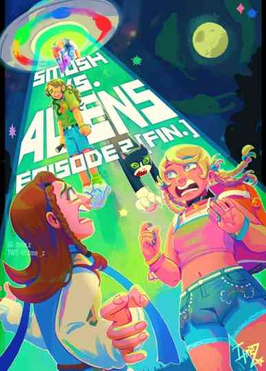 Smosh vs Aliens: The Movie Poster