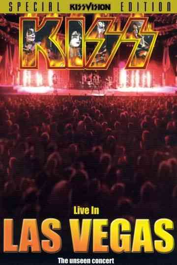 KISS Live in Las Vegas poster
