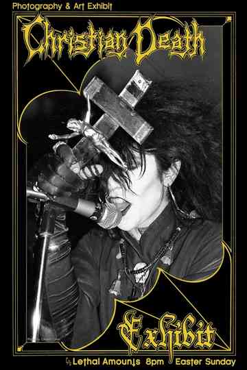 Christian Death: Live Poster