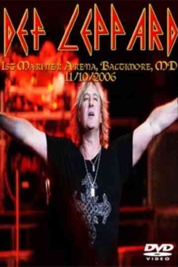 Def Leppard: Live In Baltimore Poster