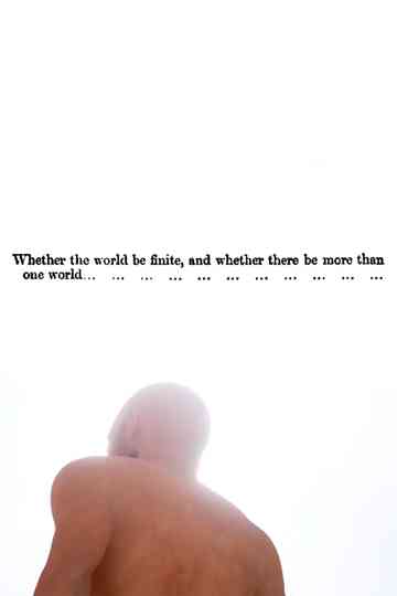 Whether the world be finite, and whether there be more than one world... Poster