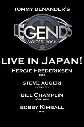 Legends Of Rock: Live In Osaka, Japan Poster