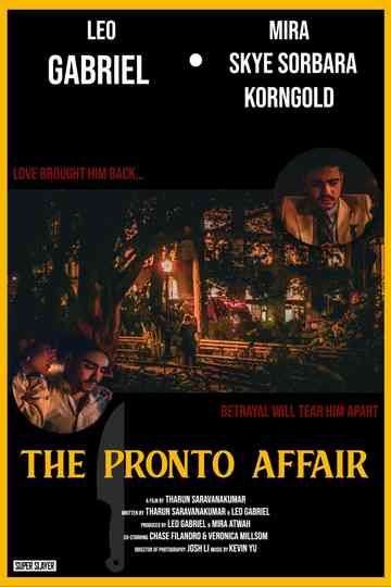 The Pronto Affair Poster