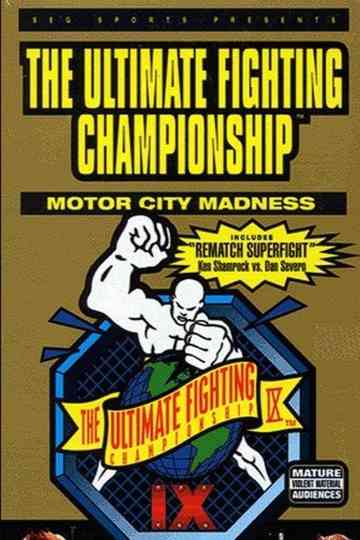 UFC 9: Motor City Madness Poster