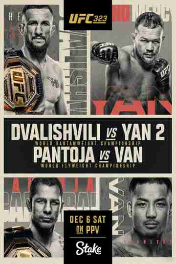 UFC 323: Dvalishvili vs. Yan 2 Poster