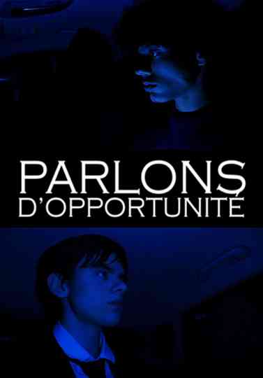 Parlons d'opportunité Poster