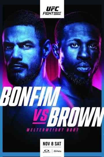 UFC on ESPN 73: Bonfim vs. Brown Poster