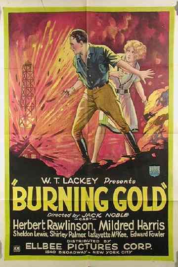 Burning Gold Poster