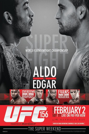 UFC 156 Aldo vs Edgar