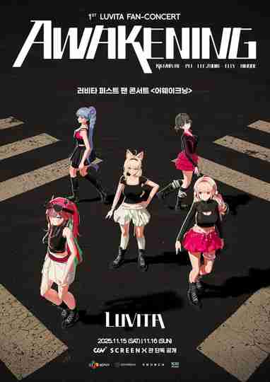 1st LUVITA FAN-CONCERT 〈AWAKENING〉 Poster