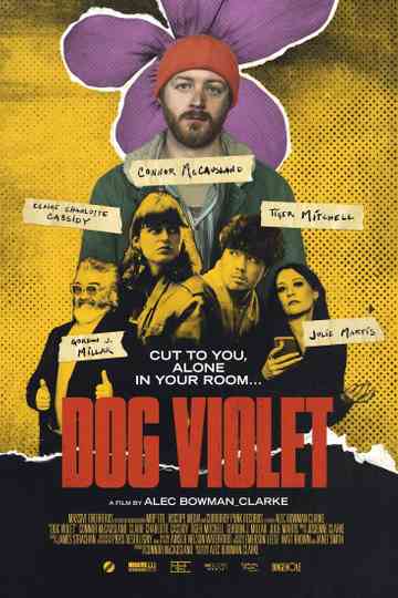 Dog Violet Poster