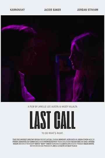 Last Call Poster