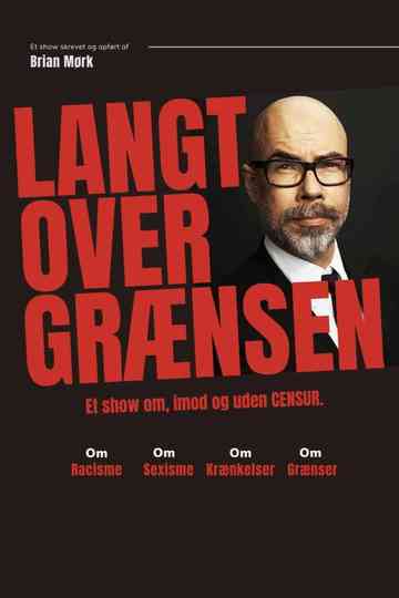 Brian Mørk - Langt over Grænsen Poster