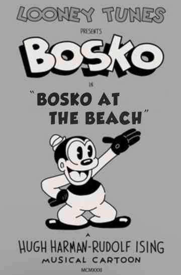 Bosko at the Beach Poster
