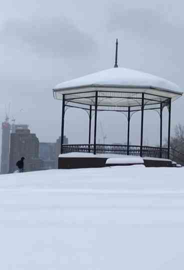 After a snowstorm Poster