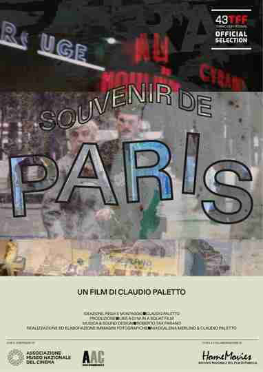 Souvenir de Paris Poster