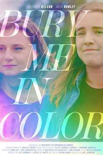 Bury Me In Color Poster