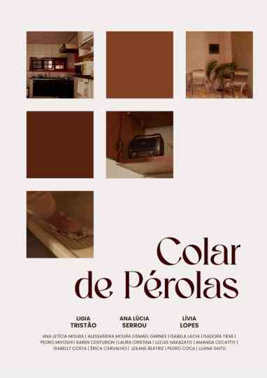 Colar de Pérolas Poster