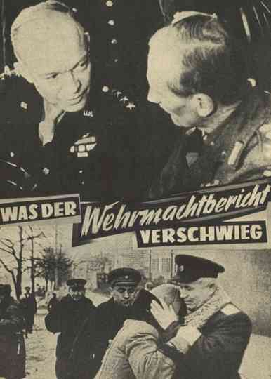 Was der Wehrmachtsbericht verschwieg Poster